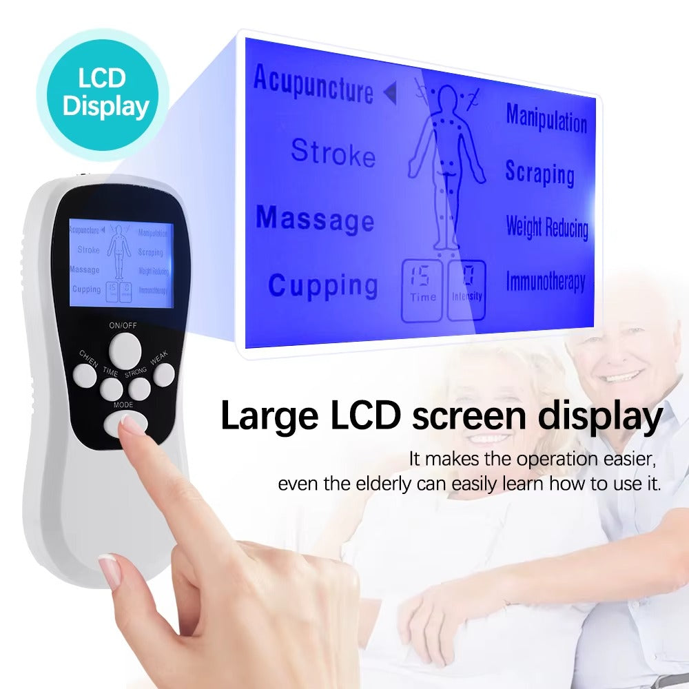 Électrostimulateur Musculaire TENS EMS – Massage Complet du Corps